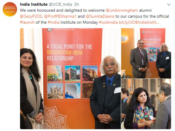 India institute twitter screenshot