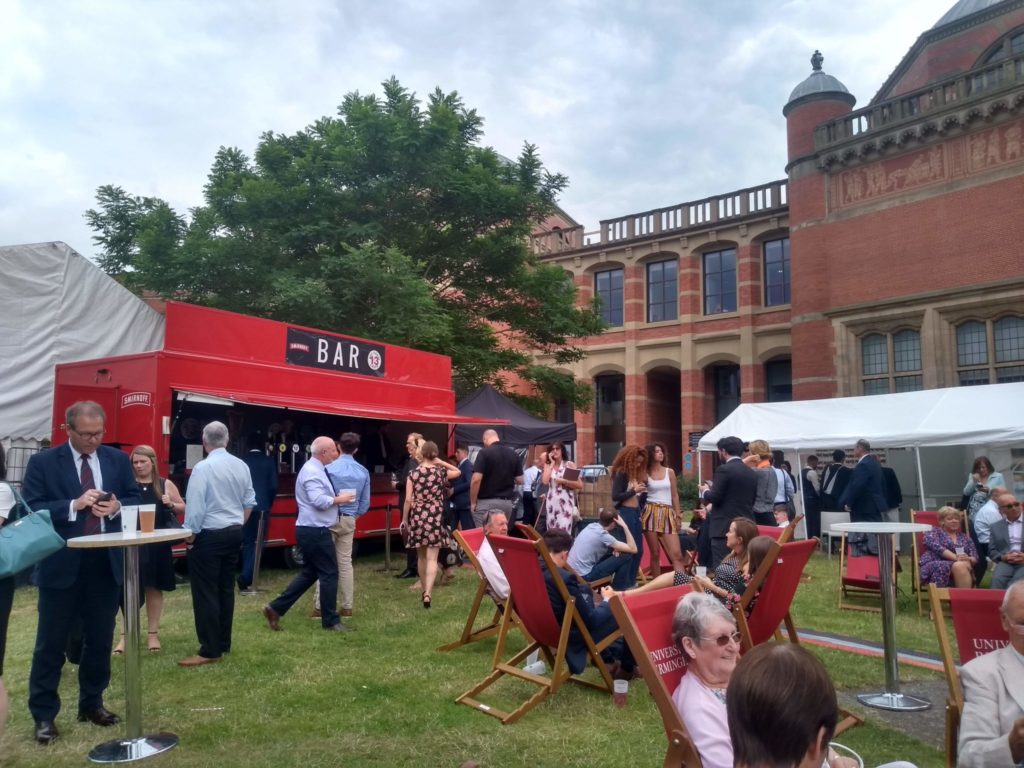 Relaxing after Graduation 2019 University of Birmingham