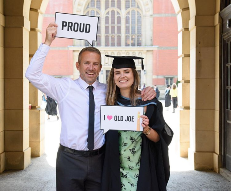 Proud parent moment @unibirmingham