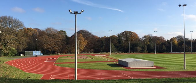 Athletics track university of birmingham