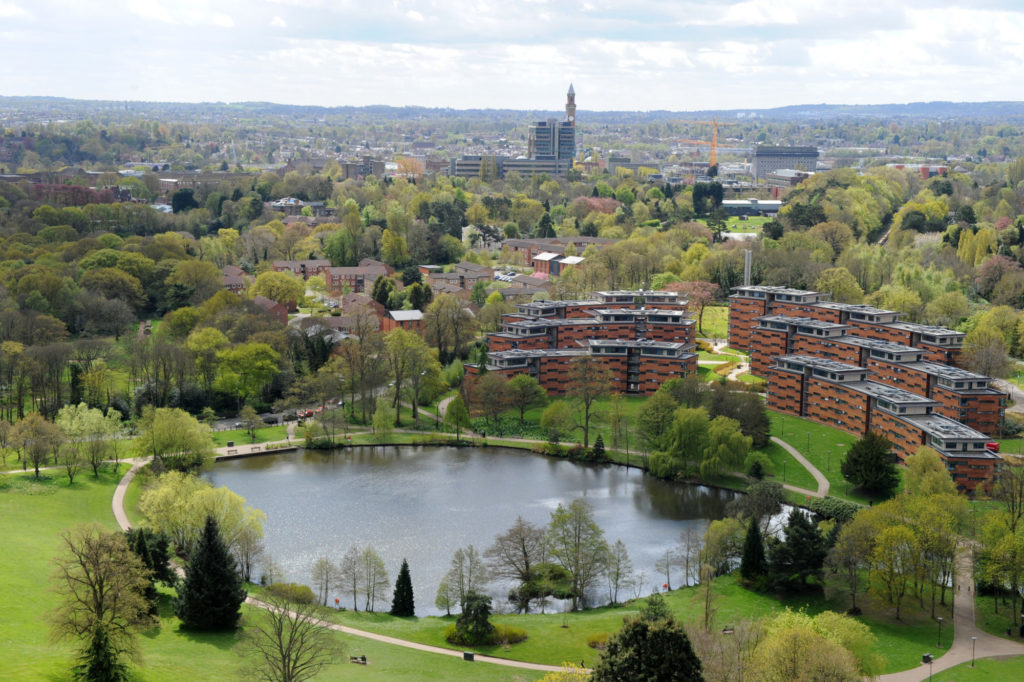 The Vale Village aerial view