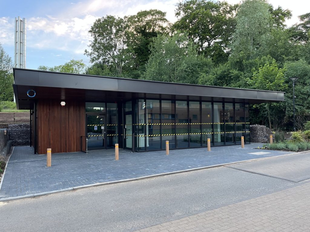 New laundry and social space at the Vale Village