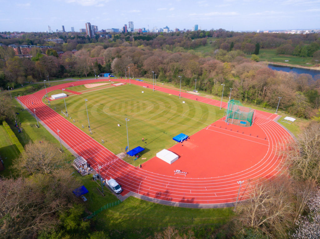 University of Birmingham athletics track