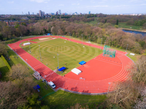 University of Birmingham Athletics Track