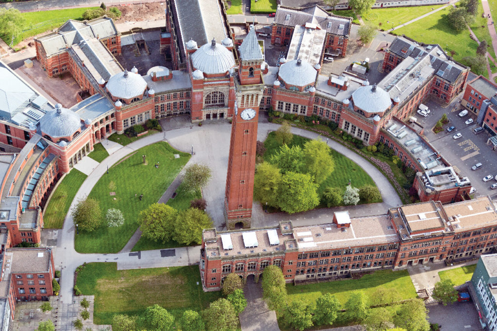 Aerial view of Chancellor's Court