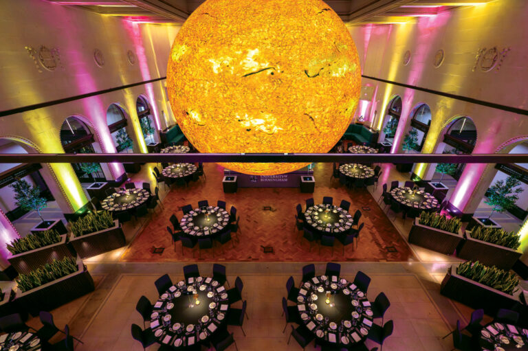 Sun in the Banking Hall