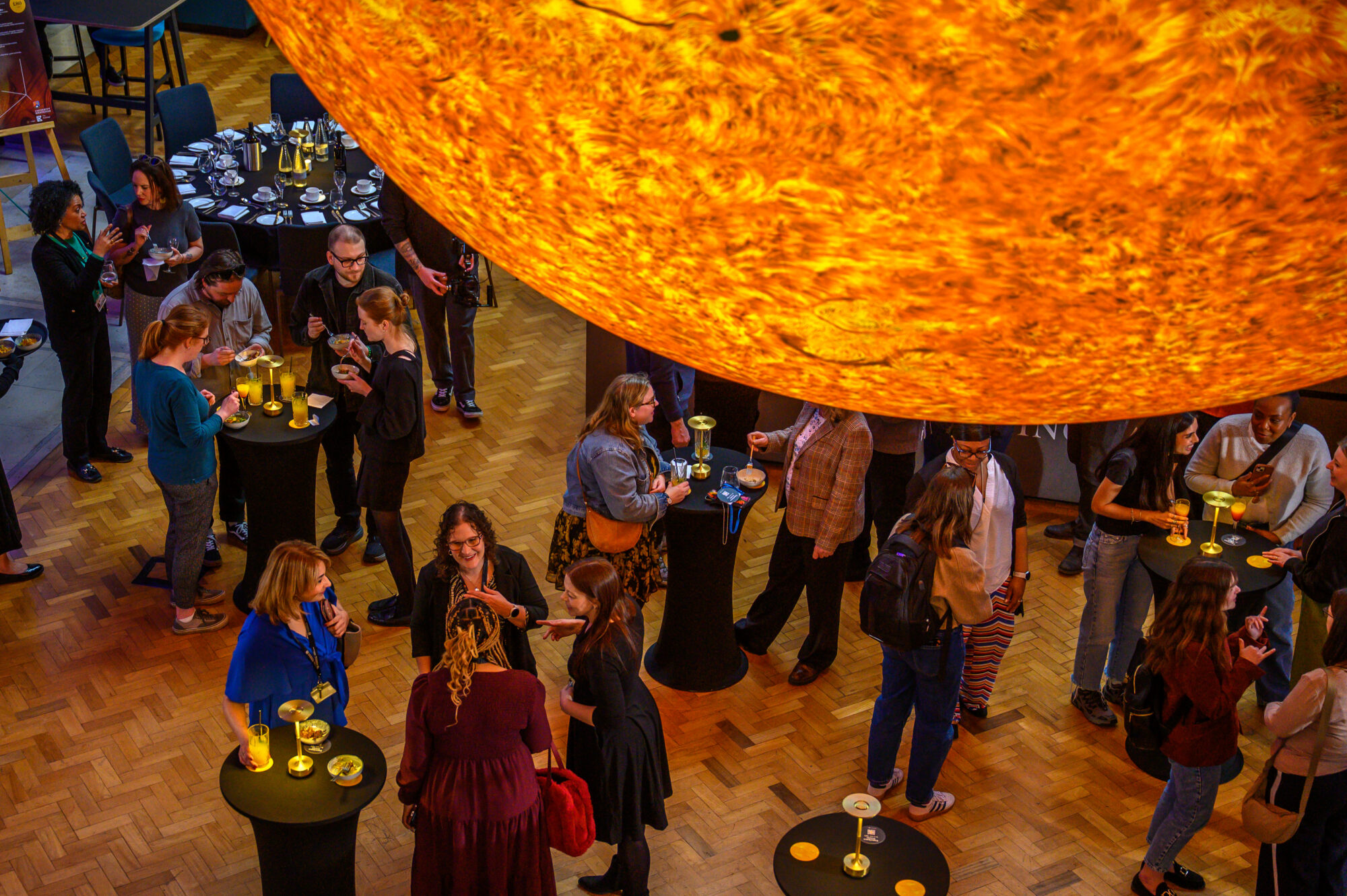 Guests at The Helios Showcase